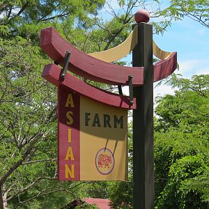 Children's Farms - Asian Farm - Sign