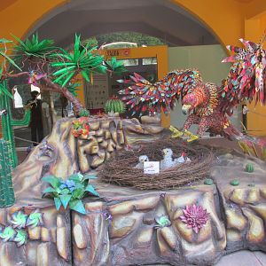 golden eagle alebrije folk art