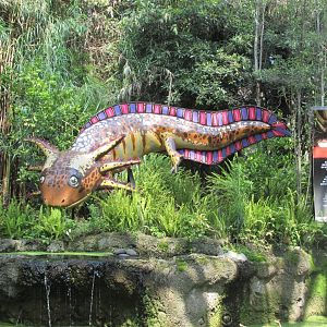 axolotl alebrije folk art