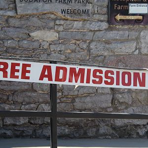 entrance sign 30th June 2018