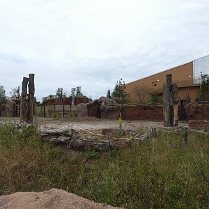 View of smaller Elephant paddock