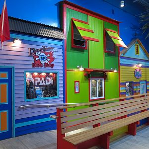 Sea Turtle Island Exhibit