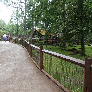 Viewing area in new South America area