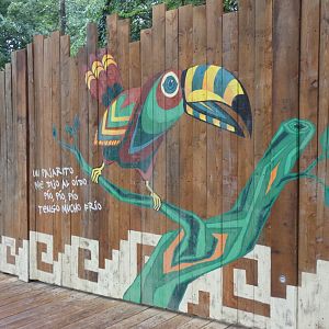 Artwork in new South America exhibit