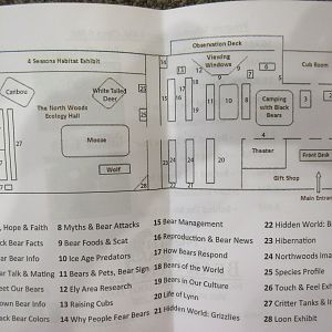 North American Bear Center - Map