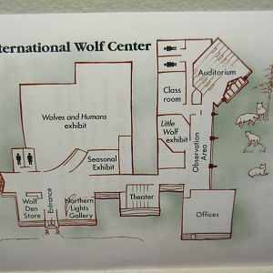 International Wolf Center - Map
