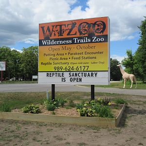Zoo Entrance Sign