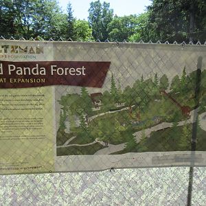 Future Red Panda Exhibit - New in 2018