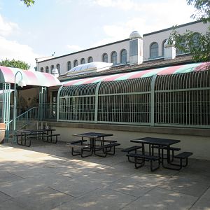 Restaurant - old carnivore cages