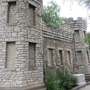 1930s-era Castle - Rear View