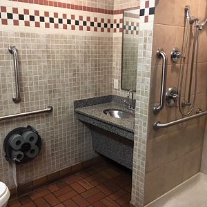 Private Shower for $8 U.S.