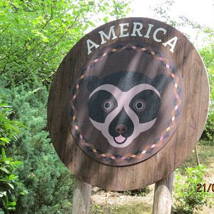 America Entrance Sign