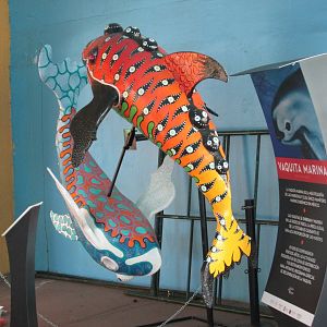 vaquita alebrije folk art