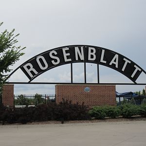 Rosenblatt Stadium Sign
