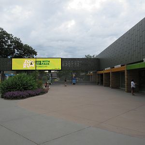 Main Entrance Plaza (from outside zoo)