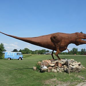T-Rex Statue