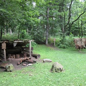 Native American Campsite