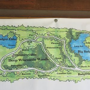 Zoo Train - Map of Route