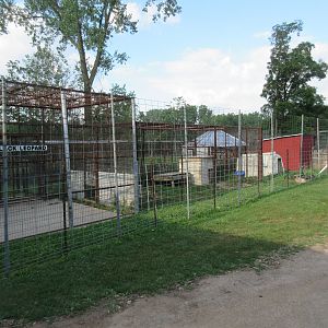 First Impression - a row of junky cages!