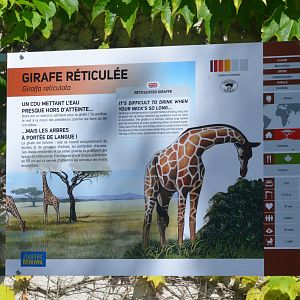 Signage Example at Beauval, 12/06/18