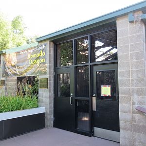 Chilean Flamingo Winter Aviary (temporary Komodo Dragon Exhibit)