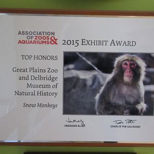 AZA Exhibit Award