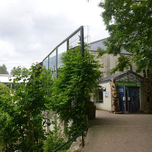 Gorilla and Manatee House Entrance at Beauval, 12/06/18