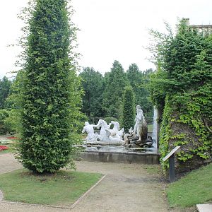 View into the Italian Garden