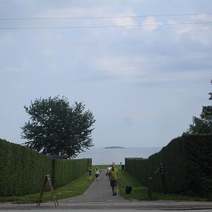 View from Bus Stop by Aquarium