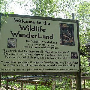 Wildlife WanderLand sign