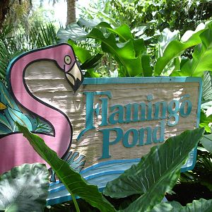 Flamingo Pond Sign