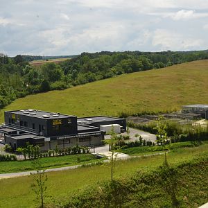 Vet Centre -  View from Les Maîtres des Airs at Beauval, 12/06/18