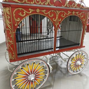 Old Circus Animal Wagon - Circus World Museum