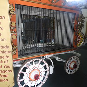 Old Circus Animal Wagon - Circus World Museum