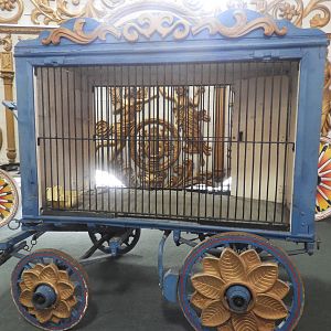 Old Circus Animal Wagon - Circus World Museum