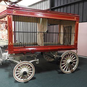 Old Circus Animal Wagon - Circus World Museum