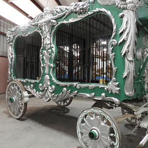 Old Circus Animal Wagon - Circus World Museum