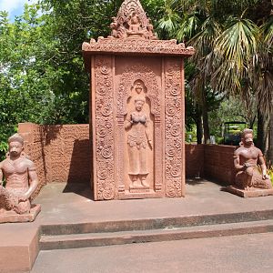 Asian Temple Statue