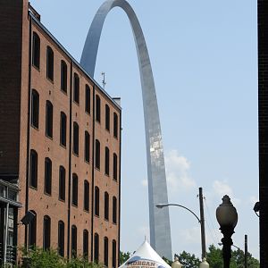 View of the Gateway Arch