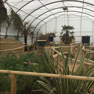 View of reptile house