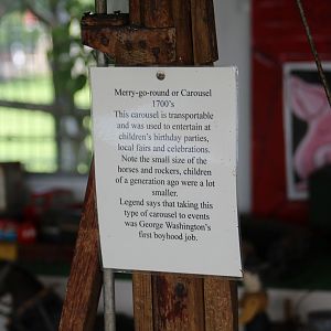 Early Carousel Signage