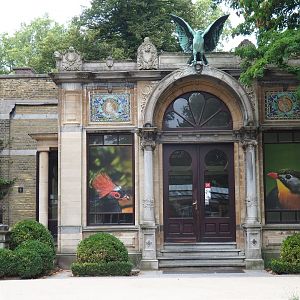 Bird House façade and entrance