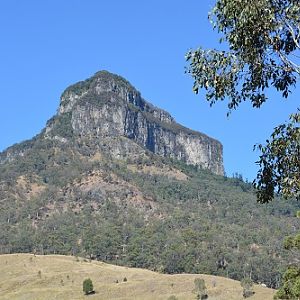 Glasshouse mountains.  Q'ld