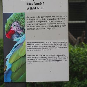 Sign on-going beak strength testing