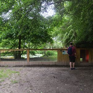 Bush Dog Enclosure at Spaycific'Zoo, 13/06/18
