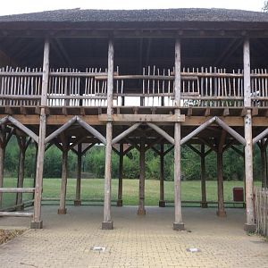 Closed Emmen Zoo in 2018 - Old Lion Enclosure