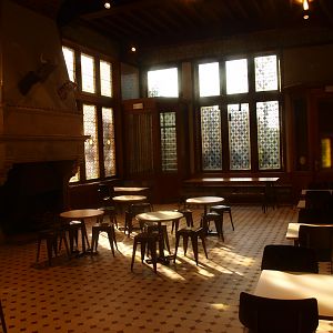 Interior of Latteria restaurant in Melkerij building
