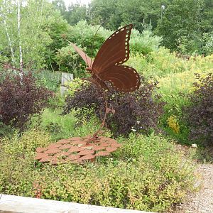 Butterfly Sculpture