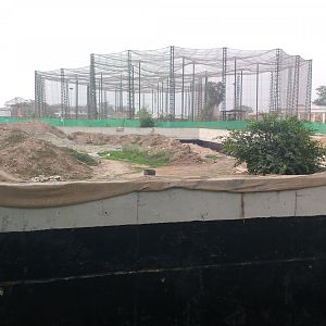 Tiger exhibit under construction - Peshawar Zoo 9/9/2018