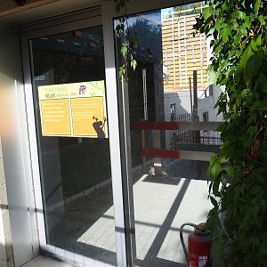 Construction site for the new bonobo building